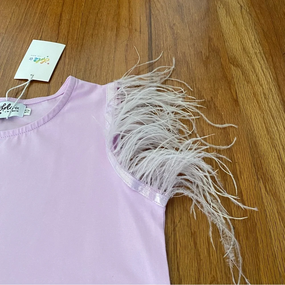 Lola + The Boys Feather Dress